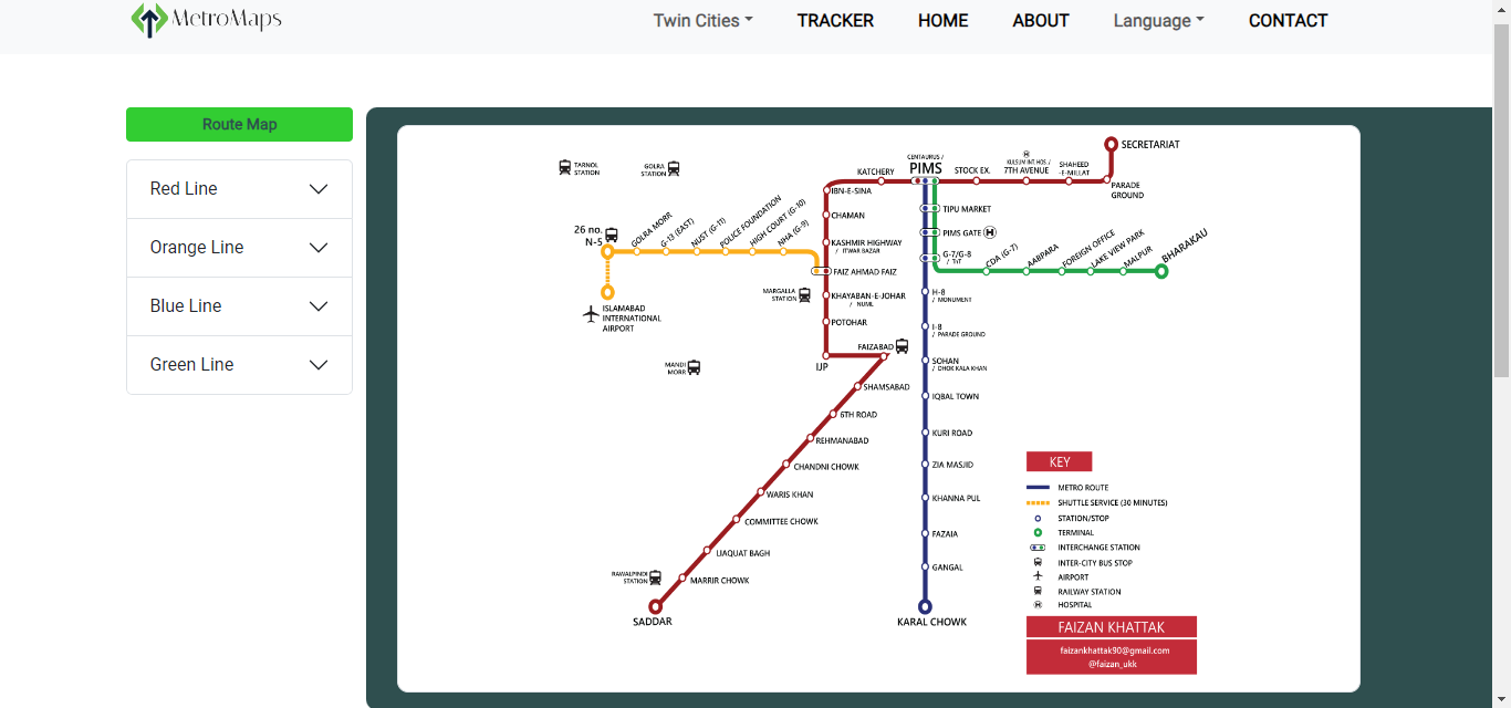 metro maps